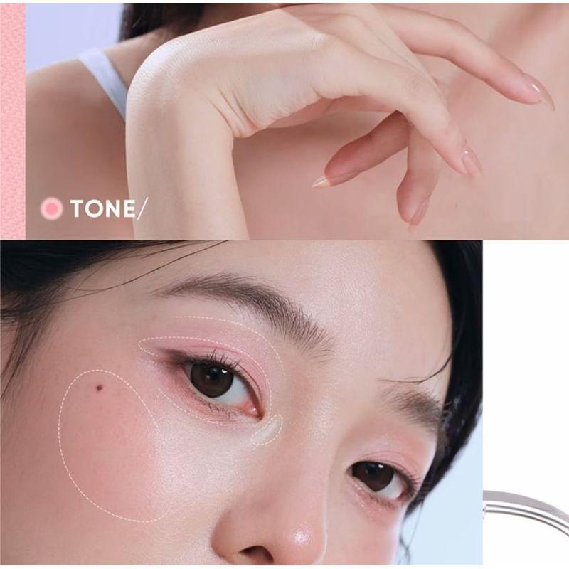 Judydoll - Dew-Shine 6 Color Palette (Warm Tone) - 2 Type