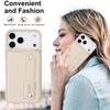 Slim Shockproof Phone Case With Crossbody Strap IPhone 17 Pro Max Silicone Back Cover Anti-Drop Protection Multiple Colors