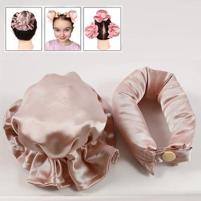 2pcs Satin Heatless Hair Curler Set, Hair Rollers For Heatless Curls With Hair Caps, Soft Curling Rod Headband For Long Hair, Cu