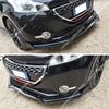 Přední nárazník Splitter Difuzér pro Peugeot 208 GTI PureTech THP BlueHDi VTi HDi 2012-2015 Spoiler Lip Body Aero Kit Tuningové díly