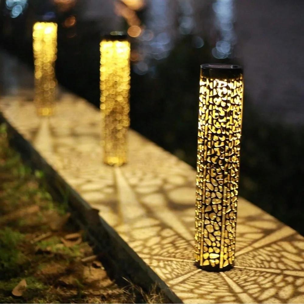 

Solar Hanging Lantern with LED Lights - IP65 Waterproof Vertical Outdoor Decoration