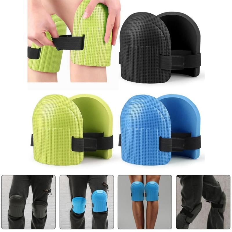 Soft Foam Knee Pads Durability Heavy Duty Work Knee Pads for Construction Household Cleaning Gardening EVA Liner Knee Protection