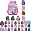 New Cartoon Kindergarten Backpack Waterproof And Durable Large Capacity Suitable For 3-8 Year Old Children Nylon Material 14-inch Size 20-35l Capacity