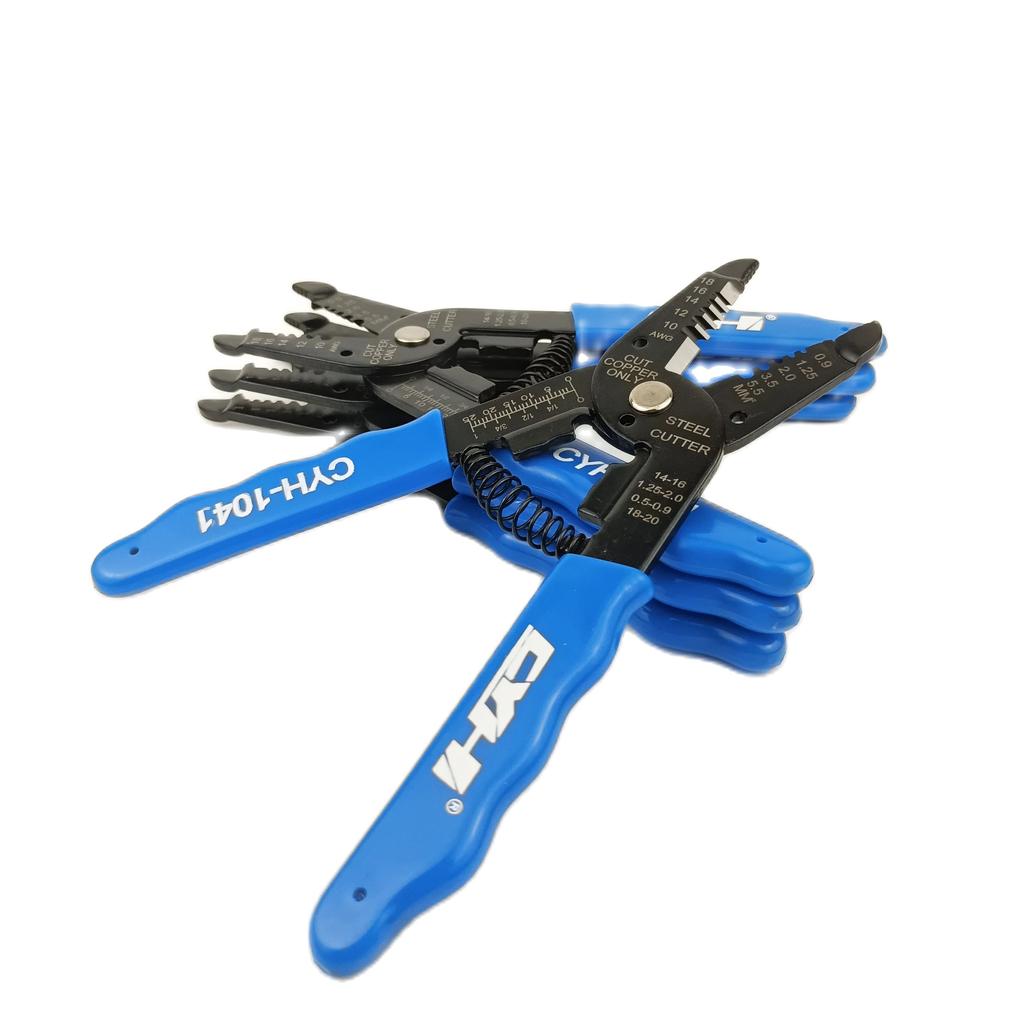 CYH-104 Multifunctional Stripping Pliers for Electricians, Cable Cutters, and Crimping Pliers