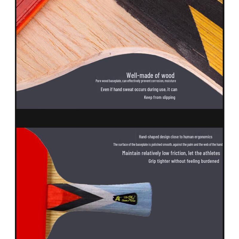 Double Fish 3A+ Shakehand Table Tennis Racket