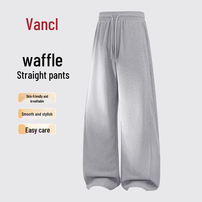 VANCL Men s Waffle Straight-Leg Casual Trousers 3XL