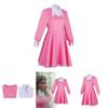 Alice's Adventures In Wonderland Cosplay Dress For Women With Polyester Fabric For Anime Role Play
