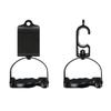 Cable Machine Handle Ergonomic Lat Pulldown Attachment Curved Gym with Rubber Grip for