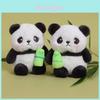 Brelok Panda Pluszowa Zabawka Z Magnetycznymi Kółkami Do Dekoracji Plecaka I Prezent Dla Dziewczynek