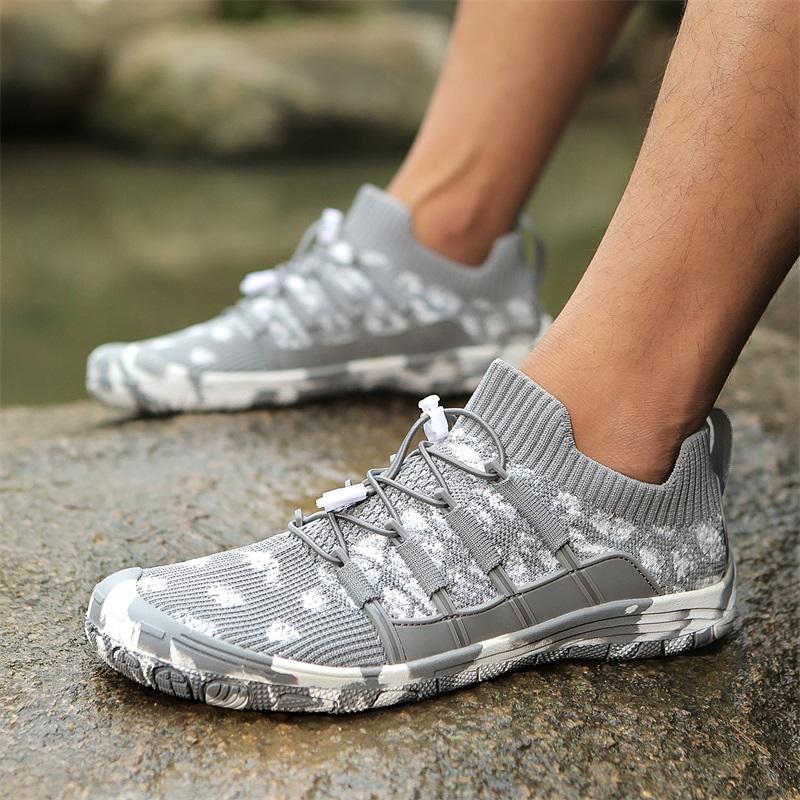 Herren-/Damen-Flying-Weave-Upstream-Fitness-Watschuhe Schwimmschuhe Sport Amphibisch Schnittfest Strandschuhe