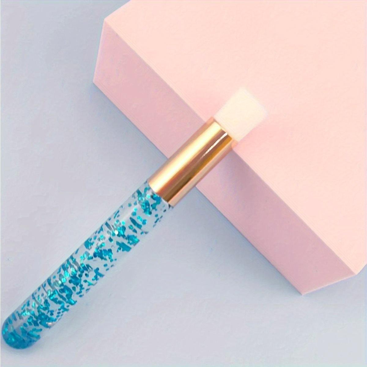 

1 шт. Мягкая кисть для чистки наращенных ресниц, хрустальная ручка, кисть для удаления черных точек с носа, инструмент для макияжа, кисти для макияжа