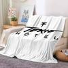 Rock Band T-Tokio H-Hotel Blanket Warm And Soft Suitable For Bedroom Living Room Sofa Bed Office Travel Camping