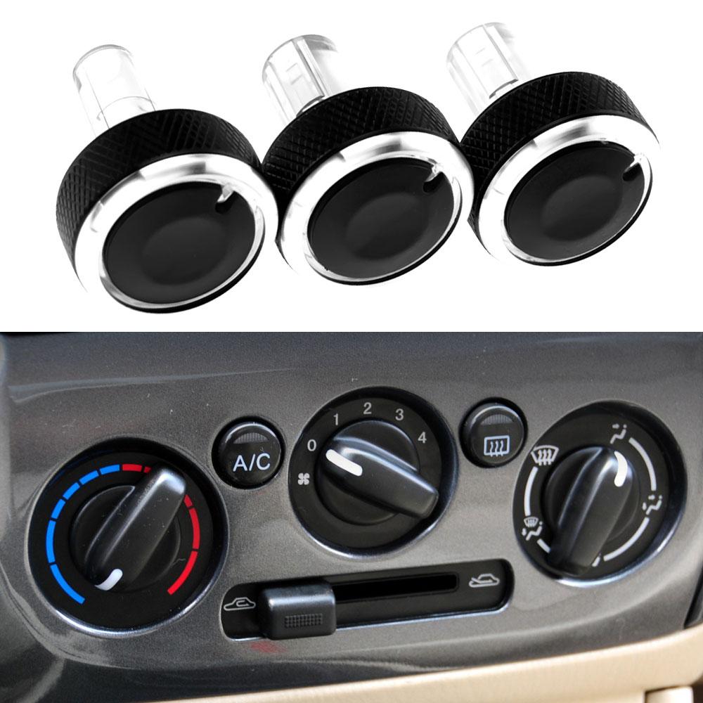 For Mazda 323 Allegro Familia 626 Protege Haima Happin Family AC Knob Air Conditioning Knobs Heat Control Button Accessories