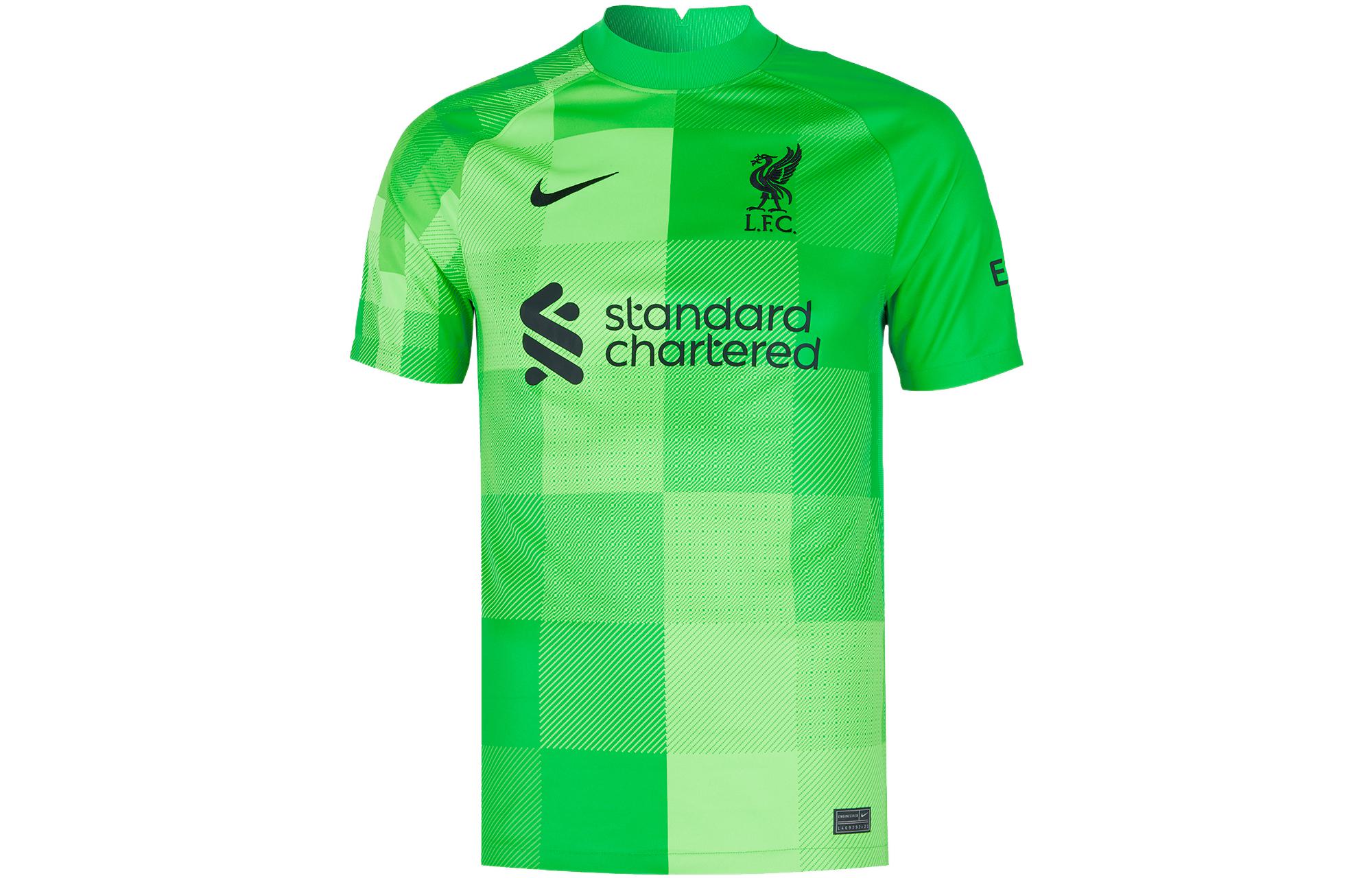 

Nike Soccer Jerseys Men s Green Moderate Straight Fit DB2559-330 L