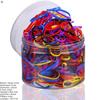 Children's Large-sized Storage Box Strong Stretchable Disposable Rubber Band Hair Band Bucket Hair Rope