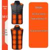 Four-Zone Temperature-Control Electric Heating Vest for Safe, Warmth