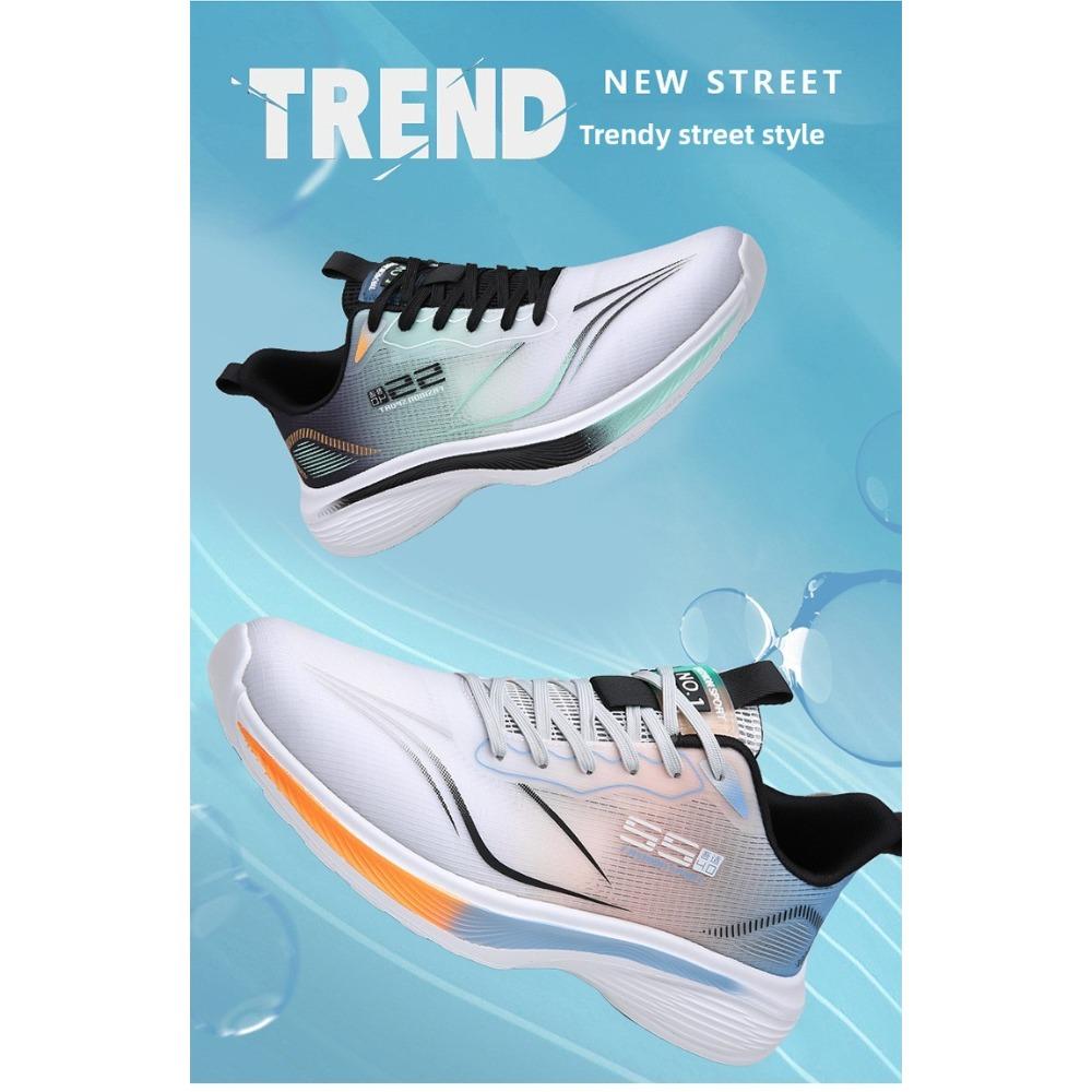 Men's and Women's Ultra Light Running Shoes, Anti Odor Shoes, Breathable Dynamic Shoes, Shock-absorbing Lightweight Casual Running Shoes