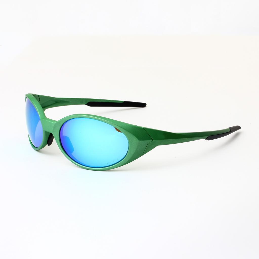 Neue Outdoor-Sport, oval geformte, lässige, Reise-, Fahrrad-, Retro- und stylische Sonnenbrillen für Männer und Frauen