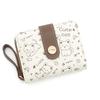 Cute Cat Girls Wallet Short Student Id/Bank Card Holder Money Bag Zipper Wallets For Women Key Storage Purse