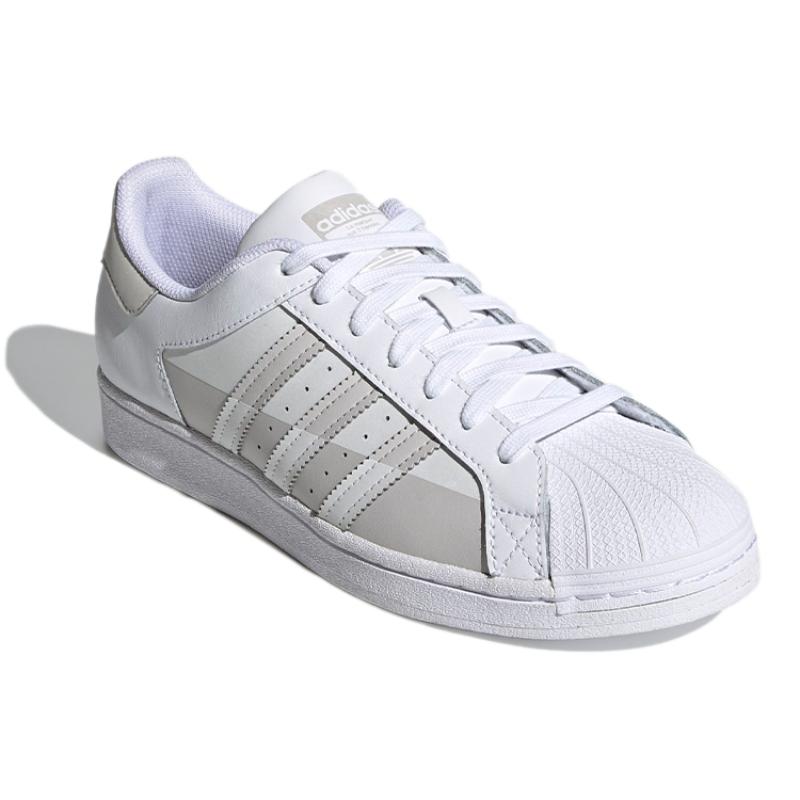 Adidas Originals Superstar Shoes Grey/White Sneakers FY8790