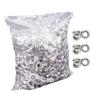 1000pcs Metal Material Metal Grommets 12mm Size Eyelet Kit Practical Leather Grommets  For Clothes