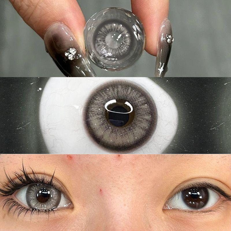 Mill Creek Color Contact Lenses with Prescription Magic Color Series Cosplay Anime Eyes 1 Year Use Green Red Blue Contact LensesHydrogelSoftWT:40%