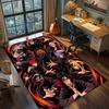Naruto Anime Rug Carpet Large Area Rug Non Slip Washable Floor Mat Gamer Room Bedroom Home Decor -QJY