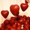 Double-Layer Thickened Red Wedding Balloons for Engagement and Room Decoration