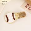 Single-pen Clip: Sports-themed Metal Pen Clip In Soccer And Basketball Styles, As Well As Football And Baseball Styles