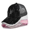 Trendy Tassel Outdoor Sun Hat Unisex Cotton Baseball Cap Korean Style Mesh Duck Tongue Cap