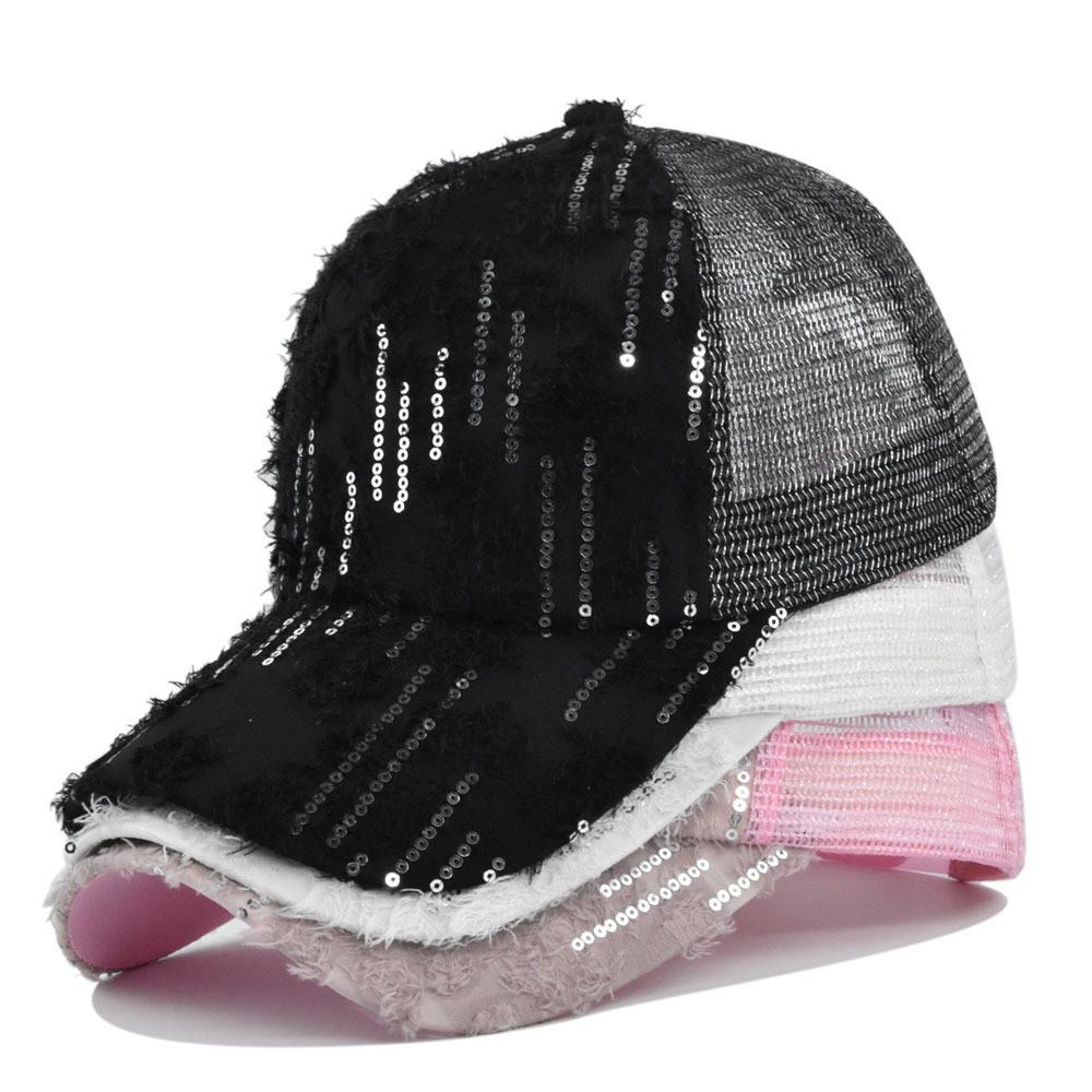 Trendy Tassel Outdoor Sun Hat Unisex Cotton Baseball Cap Korean Style Mesh Duck Tongue Cap