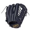 ZETT Youth Softball Zero One Size LL 150cm and BJG712640 Glove, Stage, Outfielder's Glove, Right-Handed Throw, Navy, (Height Up),