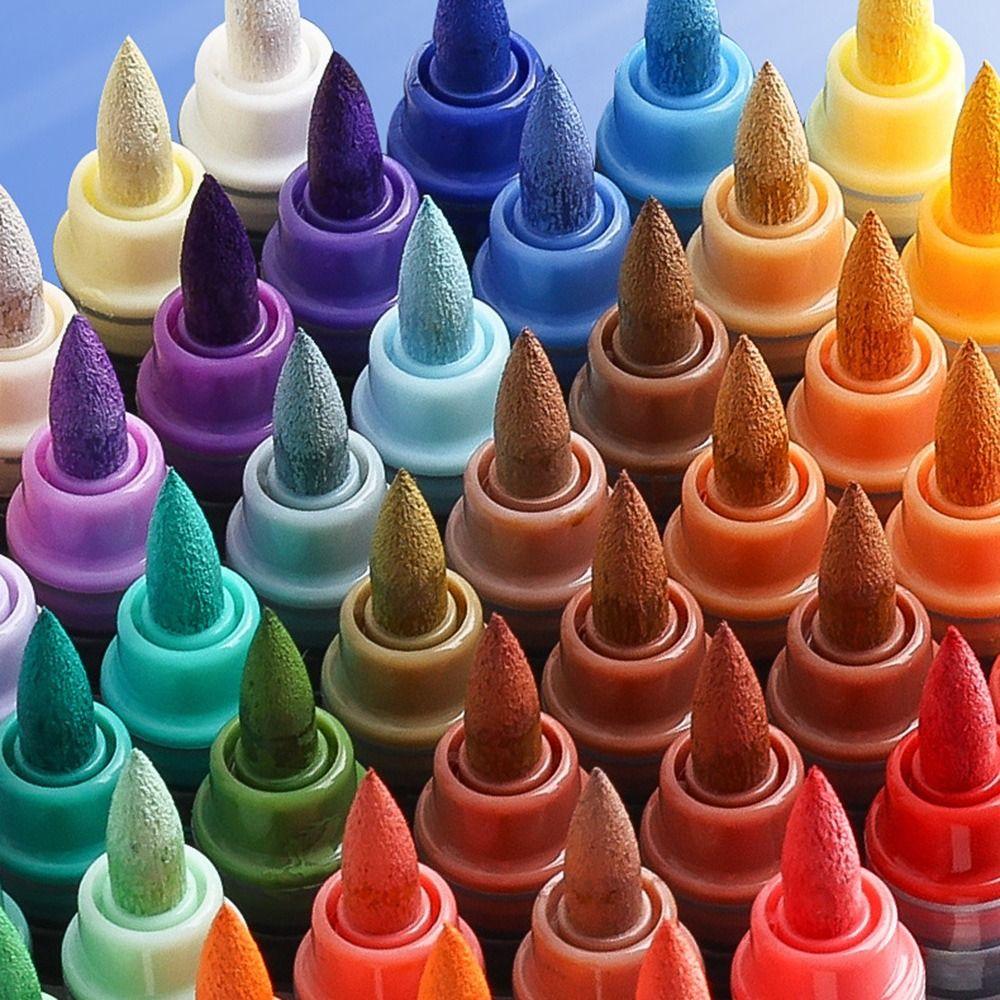 Pennarello Graffiti a Liquido Diretto Cancelleria Penna da Disegno Pittura Nuova Penna Colorata Bambini