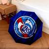 RC Strasbourg Alsace  pattern, automatic folding umbrella, portable and foldable design, 8 ribs, a Christmas or birthday gift.