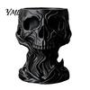Small Item Storage Bowl 3D Printed Gothic Skull Decorative Catchall Bowl, Holder for Key Creative Trinket Dish Coin Jewelry, Dark Art Desktop Ornament