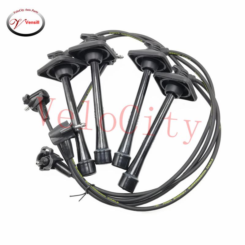 Spark Plug Wire Set Fits For Toyota MR2 Celica Corona Camry Carina E RAV4 3SFE 5SFE Part No# 90919-22369 90919-22370