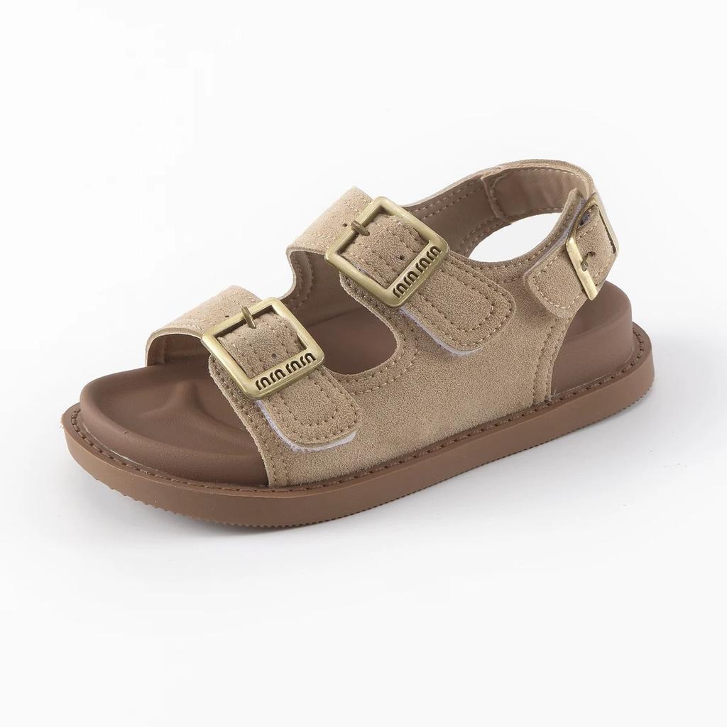 Korean Version of Girls Sandals 2025 Summer New Korean Version Shoes Children's Fashion Casual Shoes Girls Beach Shoes Tide