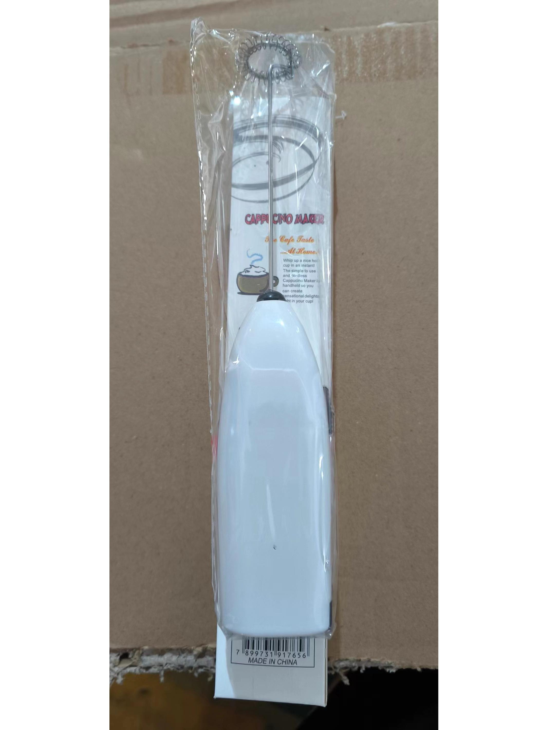 

Ручной многофункциональный блендер из нержавеющей стали для молока и кофе белый