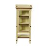 CWGmini-1202 Country Wood Garten Miniaturmöbel Maßstab 1:120 [Arztschrank, Hanfbeige]