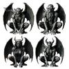 Resin Ornaments for Home Decor Gargoyle Statue, Medieval Gothic Sculpture, Artistic Horror Small Sculptures Windowsill Decorative Craft Office Living