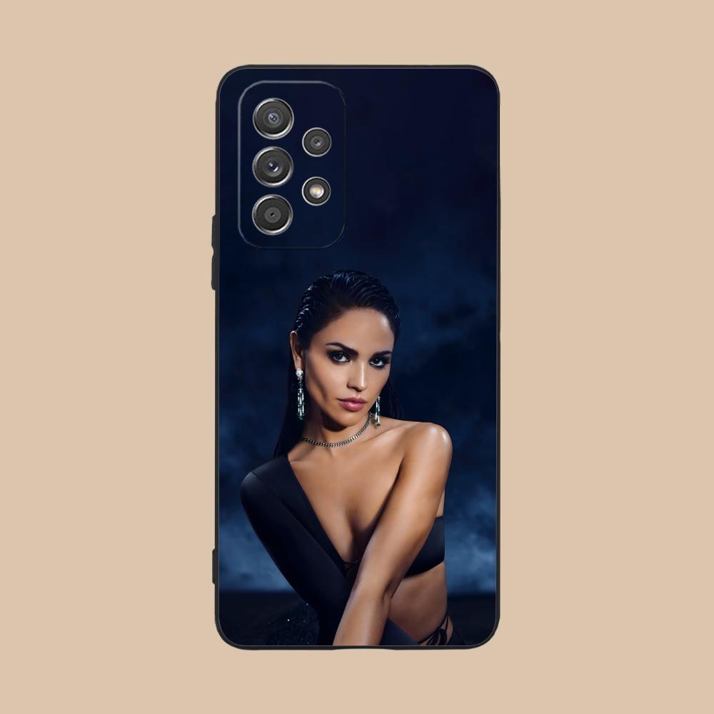 Fashion Eiza Gonzalez Matte Mobile Phone Case for Samsung Galaxy M55 54 42 35 34 33 32 23 22 15 14 13 12 F55 5G Colorful Cover