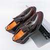 Fashion Fashion Summer Man Casual Shoes Shiny Mens Loafers Moccasins Breathable Slip on Flats Business Boat Shoes Comfy Driving Footwear