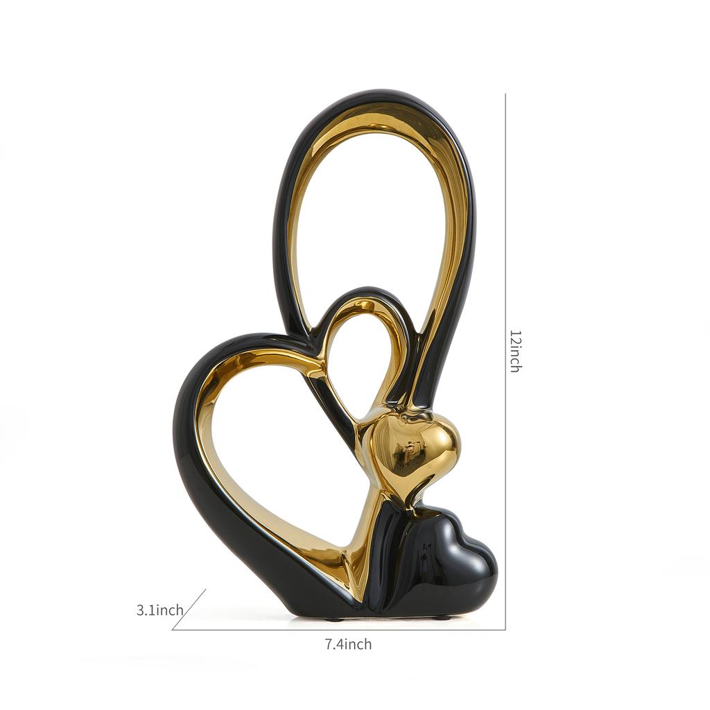 Abstract Statue Light Luxury Home Decoration Handmade Ceramic Sculpture Aesthetic Bedroom Ornaments Table Shelf Decorations Figurine