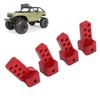 4Pcs RC Link Mounts Fit for SCX10 II AR44 Crawler Rear Axle Anti Squat Mounts Aluminum Alloy