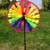 Yard Garden Outdoor Decor Sunflower Windmill Whirling Wind Spinner Kids Toy