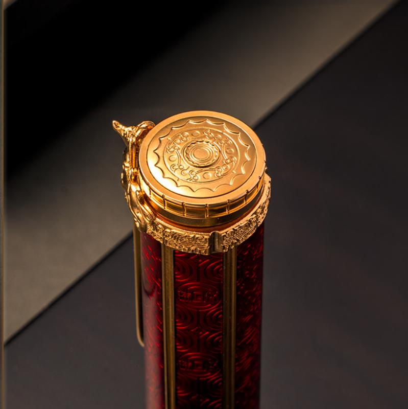 Limited Hongdian D6 HanXi Yun Iraurita Nib Piston Fountain Pen Dynasty Series Nib Exquisite Retro Writing Engraved Gift