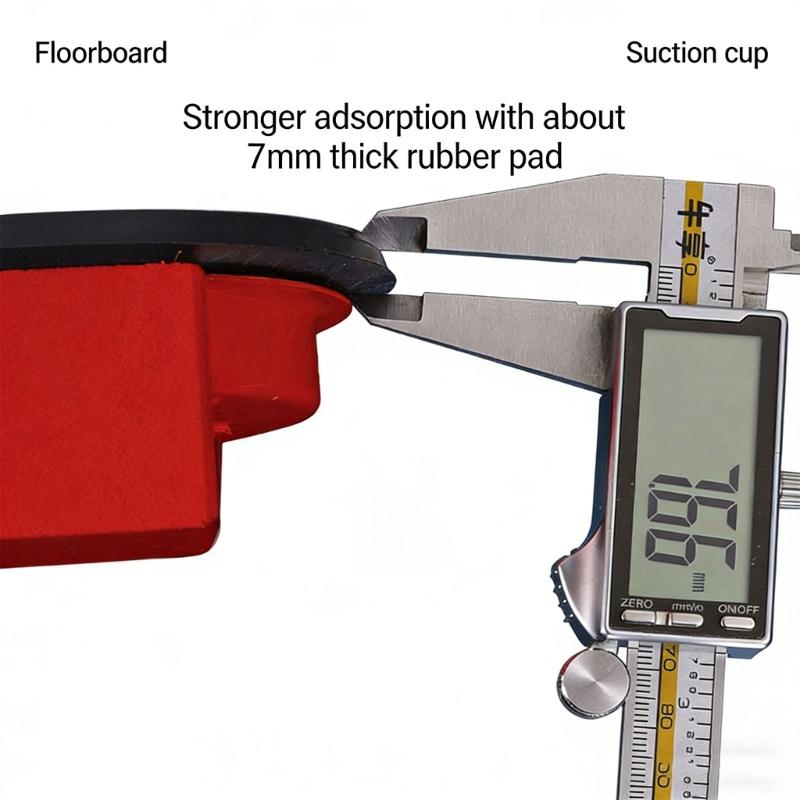 Heavy Duty Floor Joint Amendment Tool With Rubber Suction Cup For Laminate Hardwood Tile Stone Face Positioning