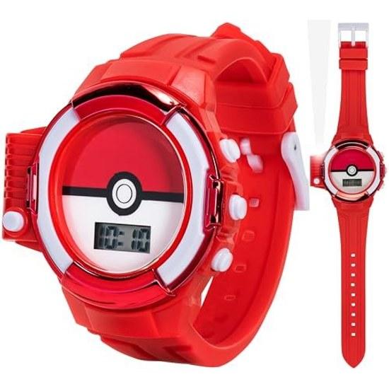 Accutime Corp. Wristwatch Pokemon Digital Quartz Watch POK4281AZ Red