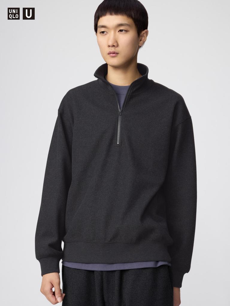 Uniqlo Brushed Half Zip Sweatshirt
