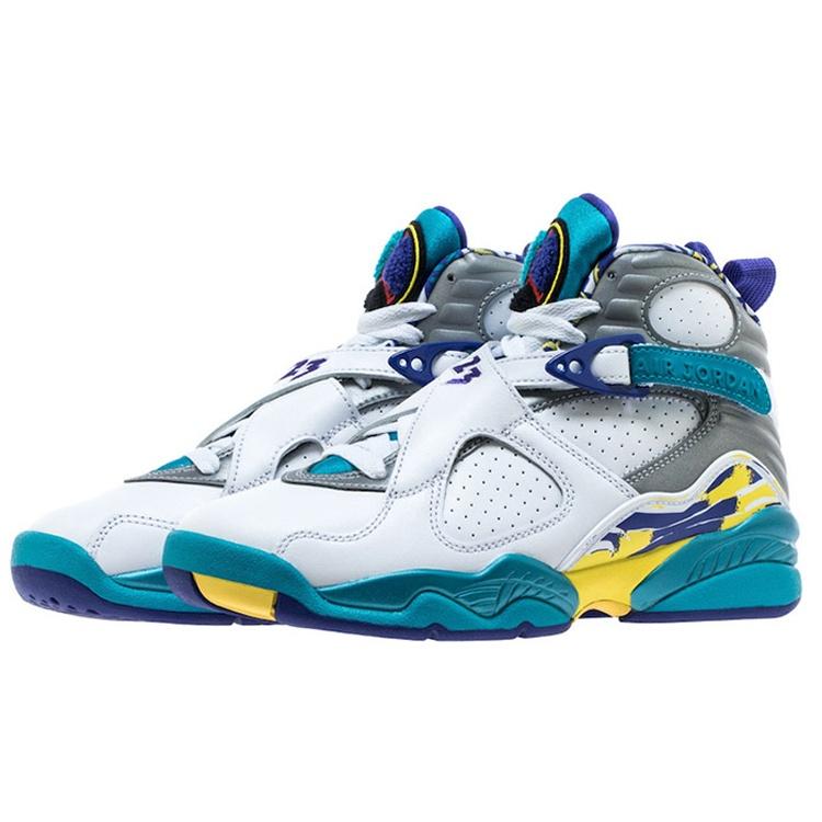 (WMNS) Air Jordan 8 Retro 'White Aqua 2019' Women's CI1236-100